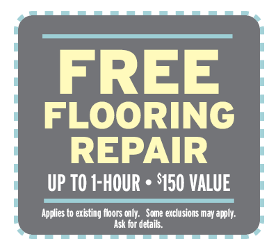Free Flooring Repair Coupon
